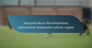 Kazuyoshi Miura: Reconhecimento internacional, Embaixador cultural, Legado